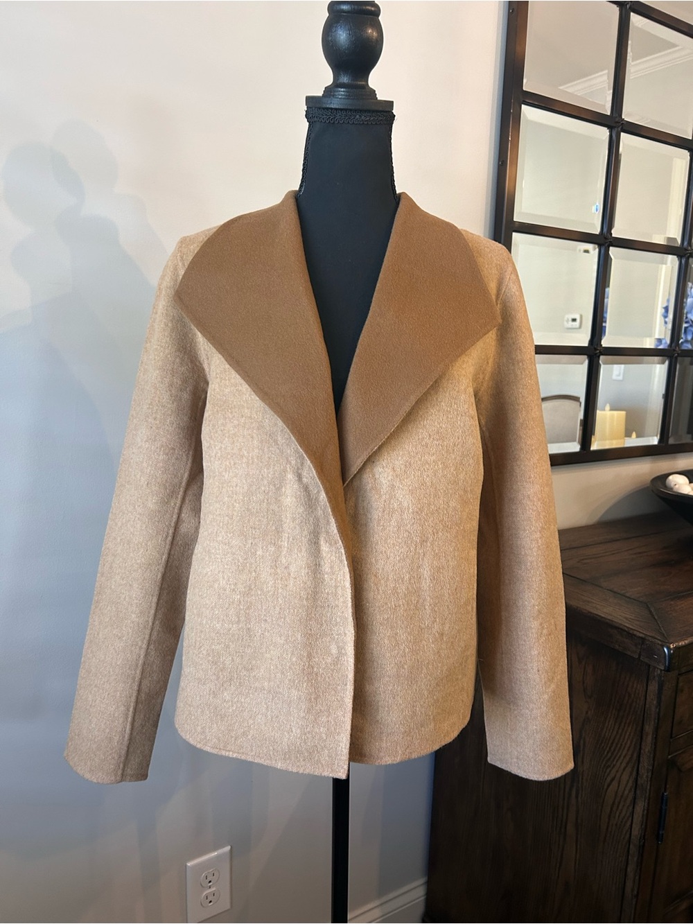 NWT Talbots Double Face Wool Blend Jacket